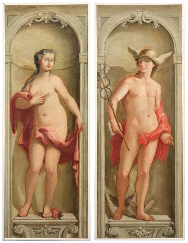 Bartolomeo Litterini attribuito a - Venere e Mercurio