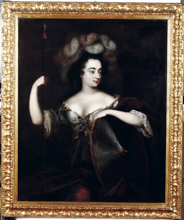 Johann Heinrich F&#252;ssli - Ritratto della duchessa di Marlborough in veste di Minerva