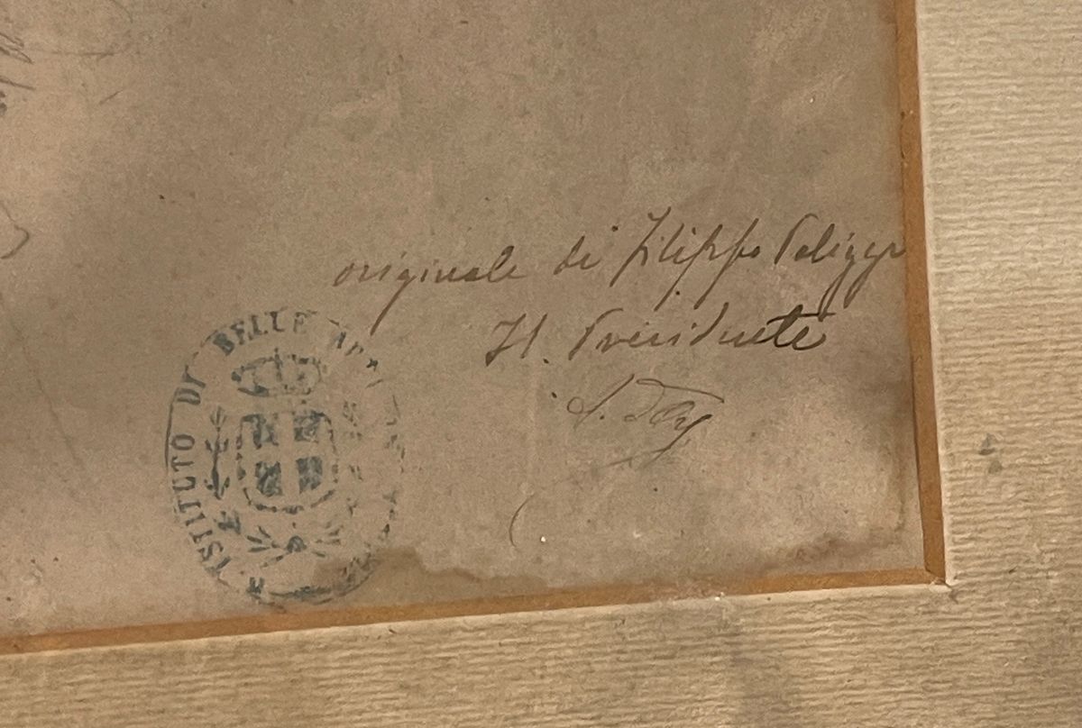 Filippo Palizzi a Firma di - Figura Femminile