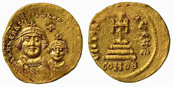 TURCHIA - IMPERO BIZANTINO. Costantinopoli. Eraclio, 610-641. Solido.