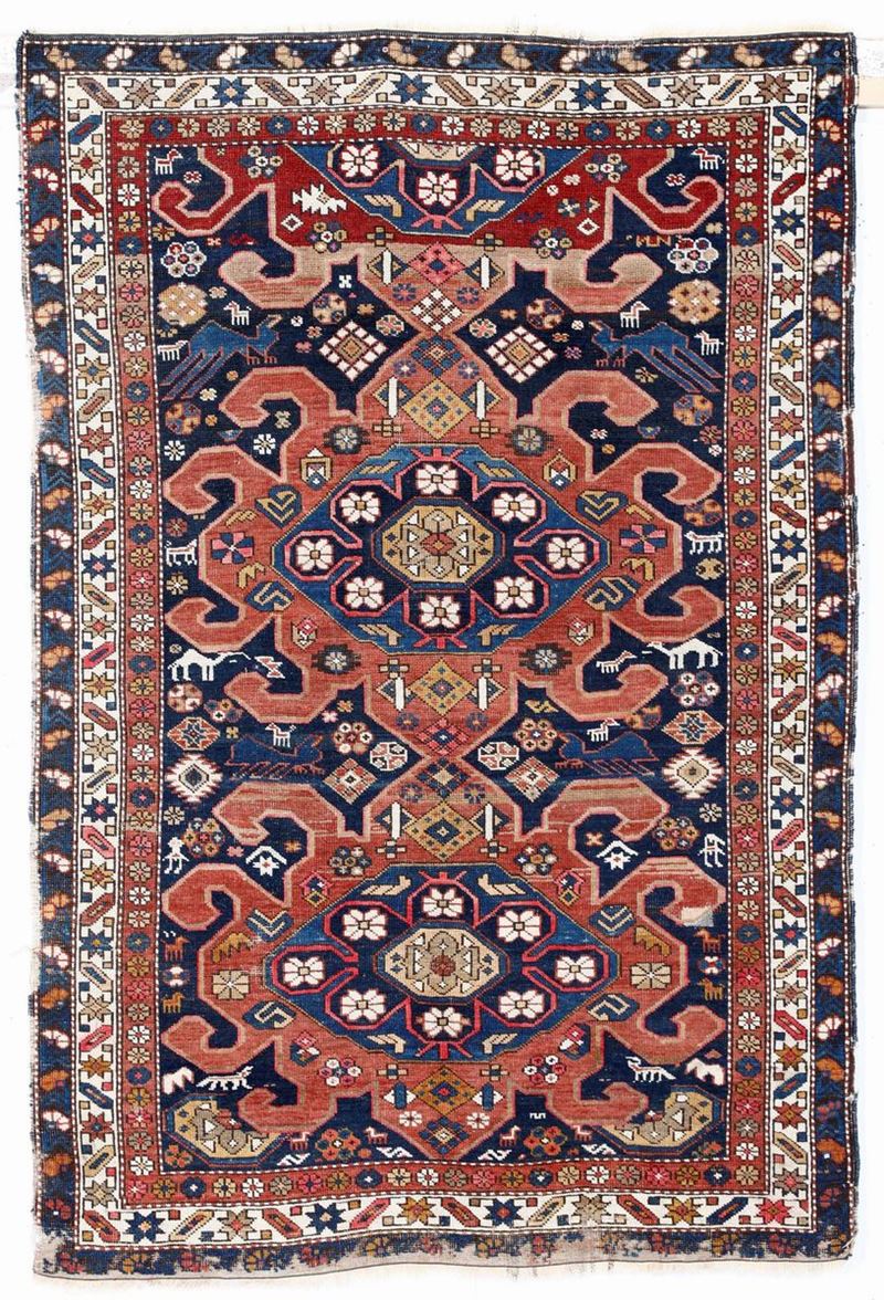 Tappeto Caucaso fine XIX secolo  - Auction Carpets | Cambi Time - Cambi Casa d'Aste