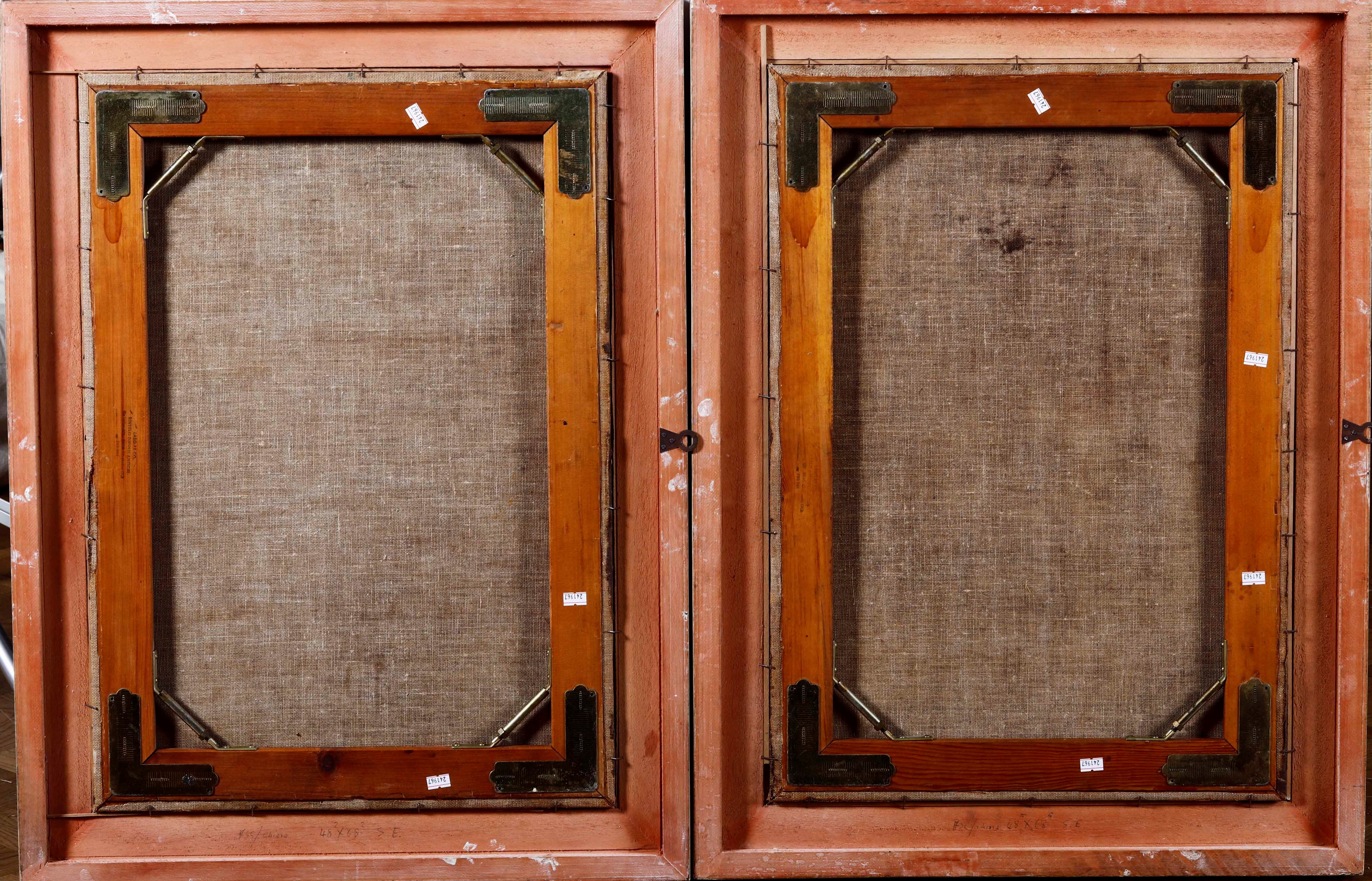 Scuola del XVIII Secolo Paesaggi Campestri