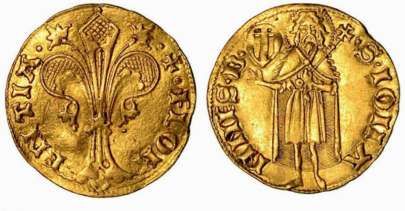 FIRENZE. Repubblica (Sec. XIII-1532). Fiorino largo.  - Auction Numismatics - Cambi Casa d'Aste