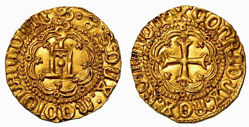 GENOVA. Galeazzo Maria Sforza duca di Milano e signore di Genova, 1466-1476. Ducato.  - Auction Numismatics - Cambi Casa d'Aste