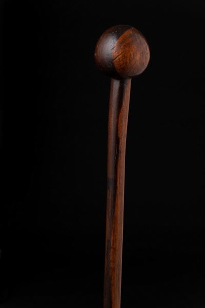Bastone Knobkerrie. Africa, Fine XIX Secolo
