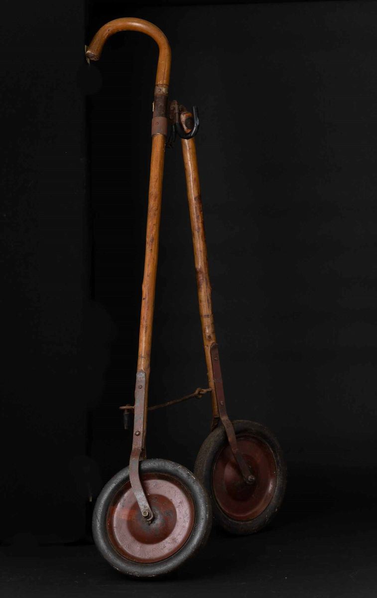 Bastone porta borse. Germania, inizio XX secolo  - Auction Collectors' Sticks - I - Cambi Casa d'Aste