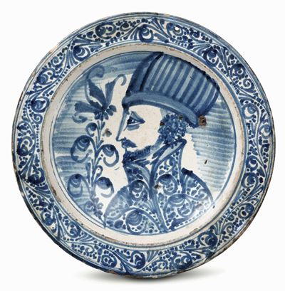 Piatto Spagna, Talavera, Ultimo Quarto del XVI Secolo