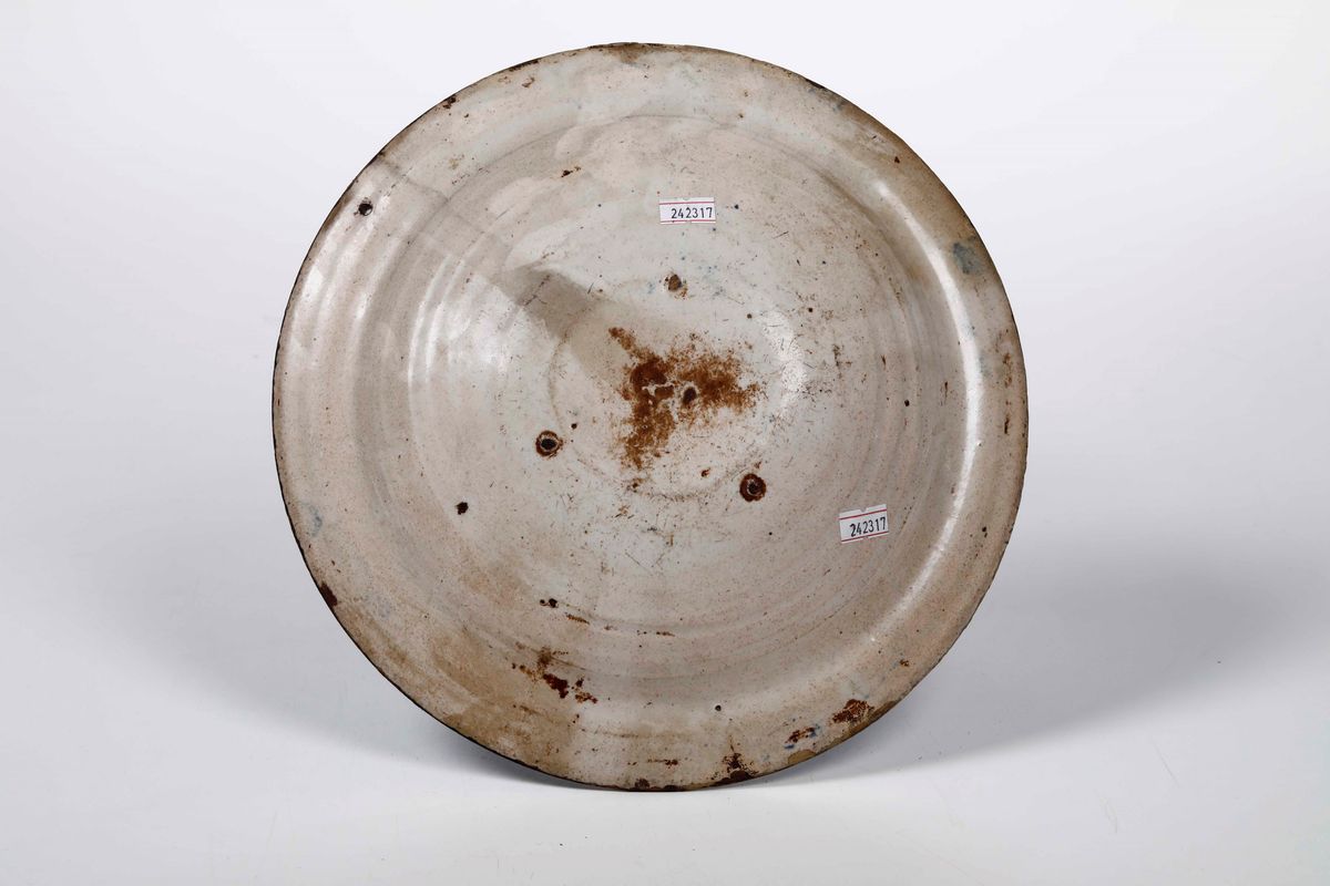 Piatto Spagna, Talavera, Ultimo Quarto del XVI Secolo