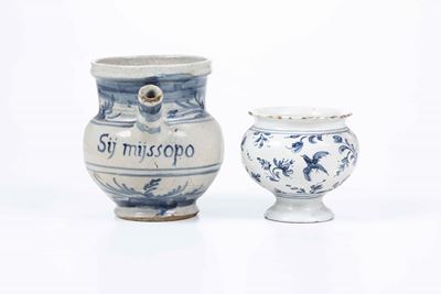 Orciolo e Piloliere. Liguria, XVIII Secolo