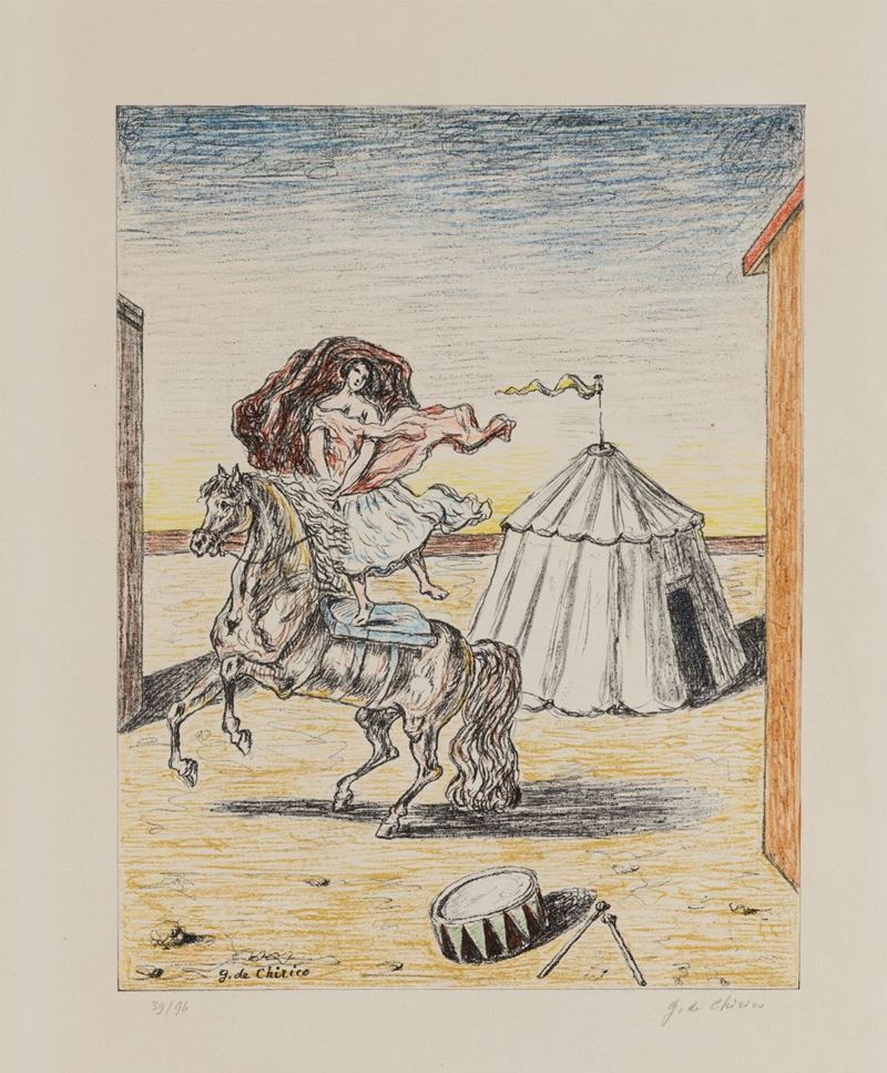 Giorgio De Chirico (1888-1978) il Circo