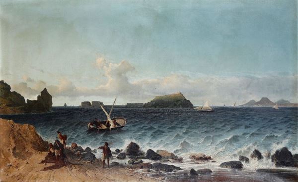 Veduta costiera, 1874