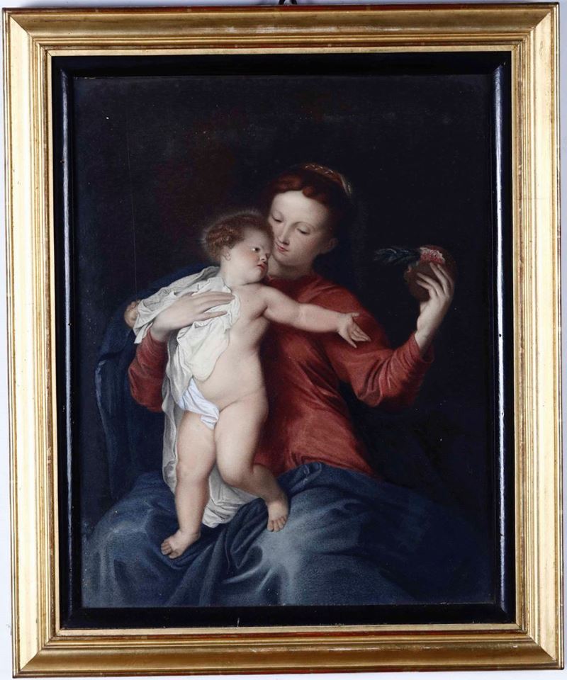 Antoon van Dyck : Madonna del melograno  - Auction Cambi Time | Old Masters - I - Cambi Casa d'Aste