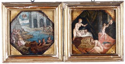 Scuola del XVI Secolo Episodi Tratti dalla Storia Antica