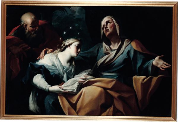 Francesco Monti - L'educazione della Vergine
