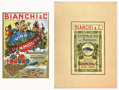 Anonimo Bianchi & C. Vermouth / Bra - Torino