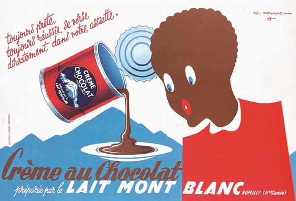 G. Gorde - G. Gorde CREME AU CHOCOLAT… LAIT MONT-BLANC