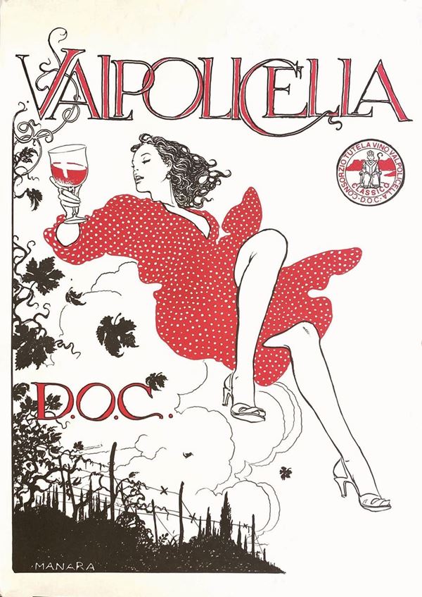 Milo Manara - Milo Manara (1945) VALPOLICELLA / CONSORZIO TUTELA VINO VALPOLICELLA