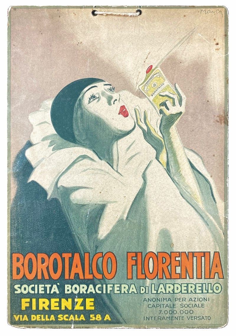 Giovanni Manca : Giovanna Manca (1889-1984) BOROTALCO FLORENTIA… FIRENZE  - Asta Manifesti | Cambi Time - I - Cambi Casa d'Aste