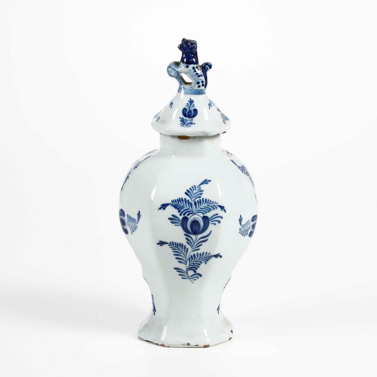 Vaso con Coperchio Olanda, Delft, Seconda Metà XVIII Secolo