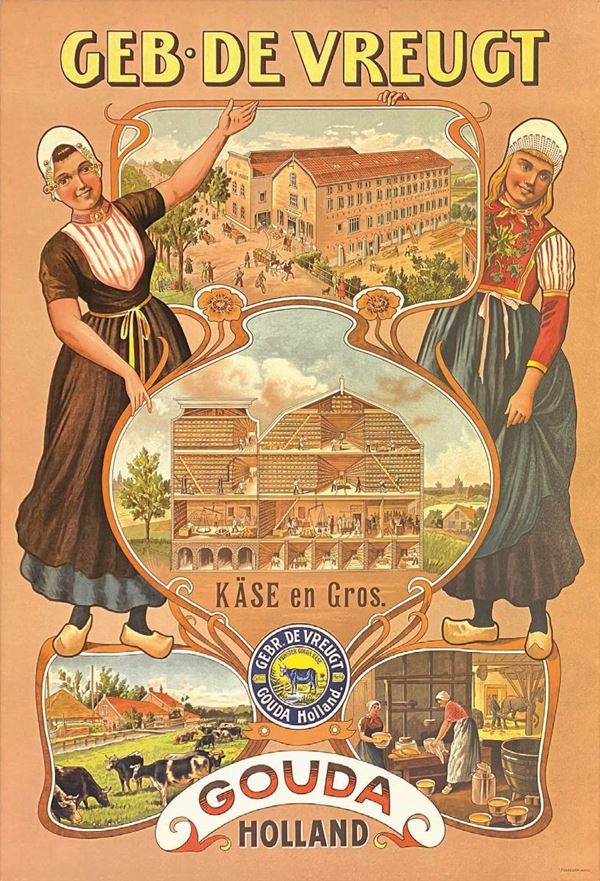 Anonimo GEB. DE VREUGHT / KÄSE EN GROS – GOUDA HOLLAND