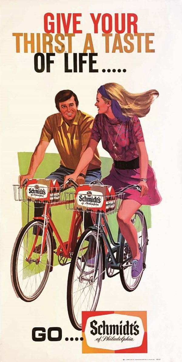 Anonimo GIVE YOUR THIRST A TASTE OF LIFE…. GO SCHMIDT’S
