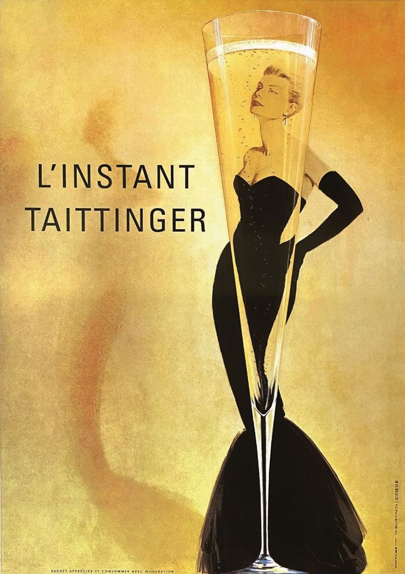 Anonimo L’INSTANT TAITTINGER  - Auction Posters | Cambi Time - I - Cambi Casa d'Aste