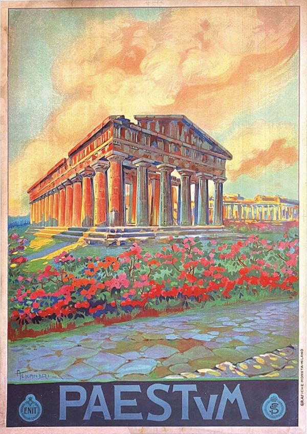Vincenzo Alicandri - Vincenzo Alicandri (1871-1955) PAESTUM