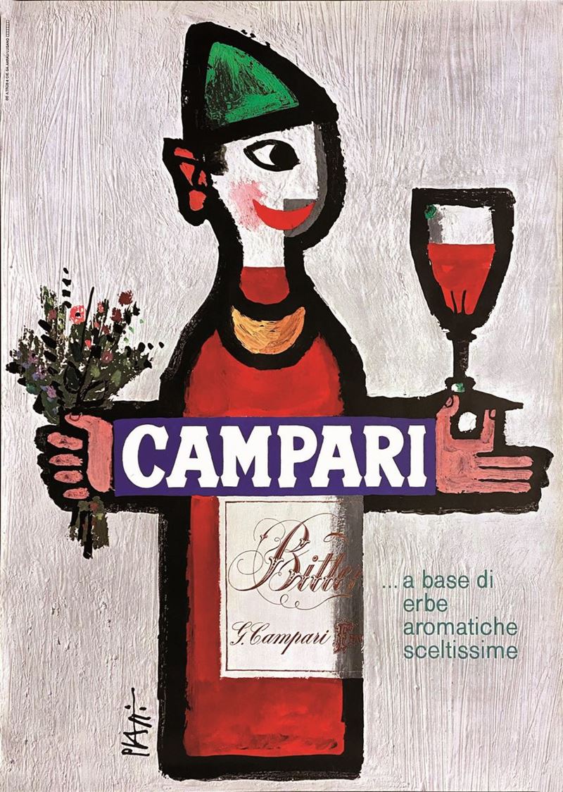 Celestino Piatti : Campari Bitter  - Auction Vintage Posters - Cambi Casa d'Aste