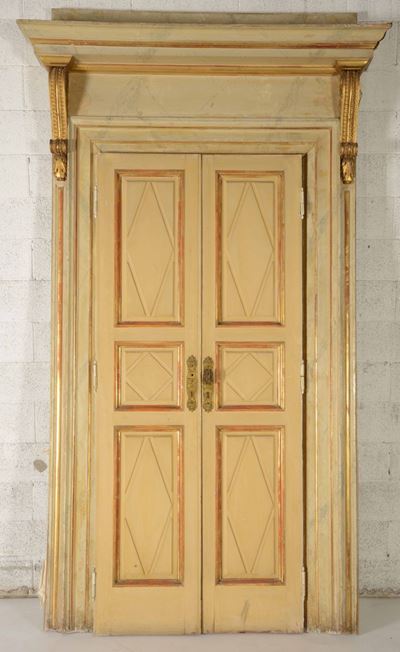 Porta da Interno a Due Ante. XIX-XX Secolo