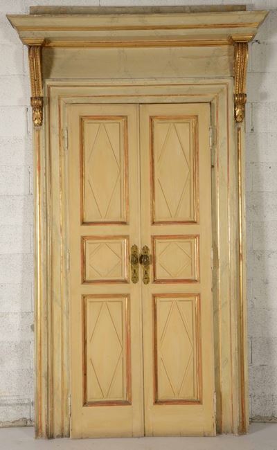 Porta da Interno a Due Ante. XIX-XX Secolo