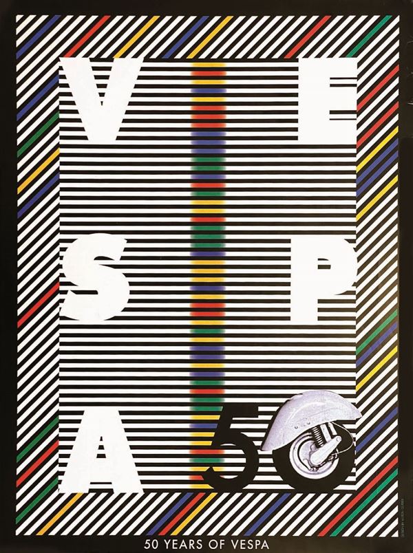 Milton Glaser (1929-2020) 50 YEARS OF VESPA