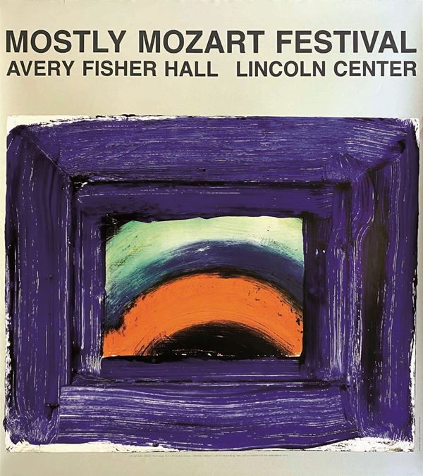 Howard Hodgkin (1932-2017)  MOSTLY MOZART FESTIVAL / AVERY FISHER HALL LINCOLN CENTER
