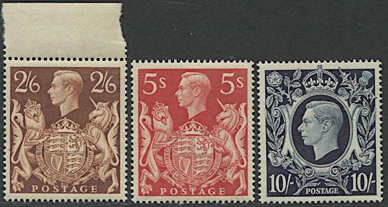 1939, Great Britain, George VI.  - Asta Filatelia e Storia Postale - Cambi Casa d'Aste