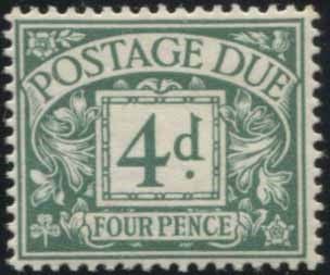 1914/1923, GEORGE V, POSTAGE DUE