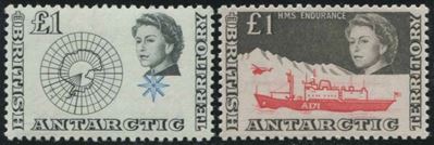 1963, British Antartic Territory, Queen Elizabeth II