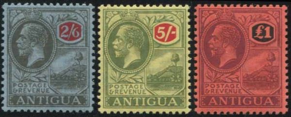 1921, ANTIGUA, KING GEORGE V