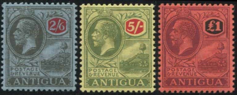 1921, ANTIGUA, KING GEORGE V  - Asta Filatelia - Cambi Casa d'Aste