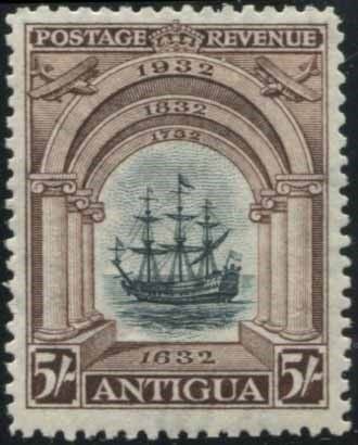 1921, ANTIGUA, KING GEORGE V