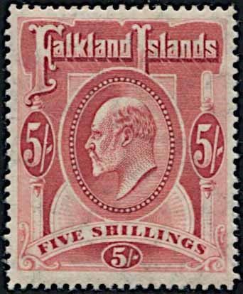 1904/12, FALKLAND ISLANDS, KING EDWARD VII  - Auction Philately - Cambi Casa d'Aste