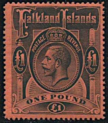 1912/1920, FALKLAND ISLANDS, KING GEORGE V