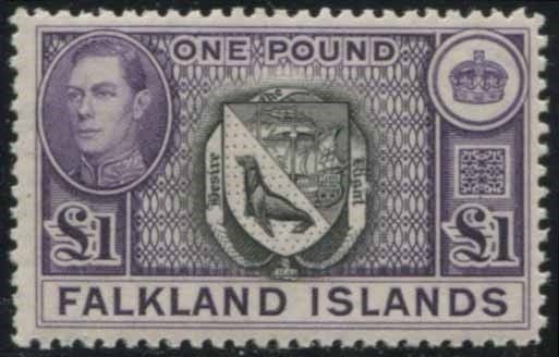 1938/1950, FALKLAND ISLANDS, KING GEORGE VI  - Asta Filatelia - Cambi Casa d'Aste