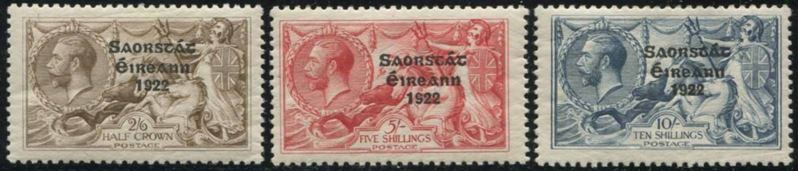 1935, IRELAND, SEAHORSES  - Auction Philately - Cambi Casa d'Aste