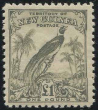 1932, NEW GUINEA, BIRD OF PARADISE  - Auction Philately - Cambi Casa d'Aste
