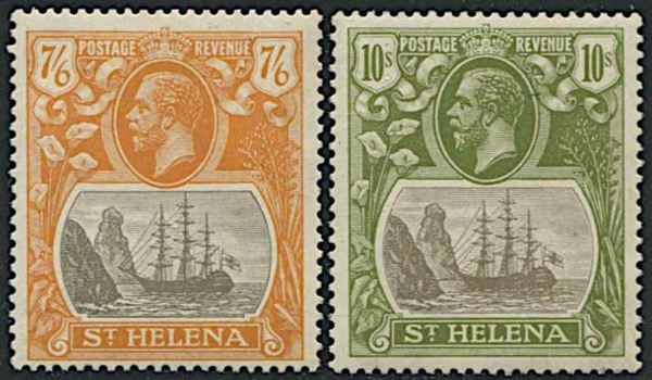 1922, ST. HELENA, KING GEORGE V