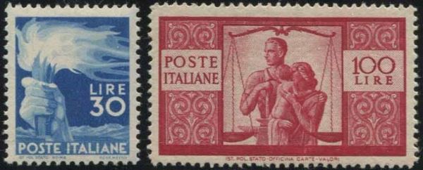1945/48, REPUBBLICA ITALIANA, DEMOCRATICA,.
