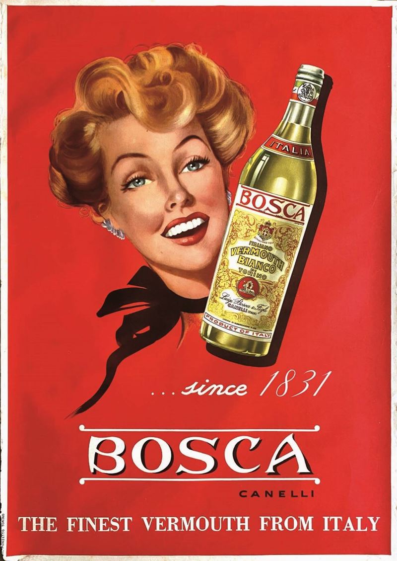 Anonimo BOSCA CANELLI  - Auction Posters | Cambi Time - I - Cambi Casa d'Aste