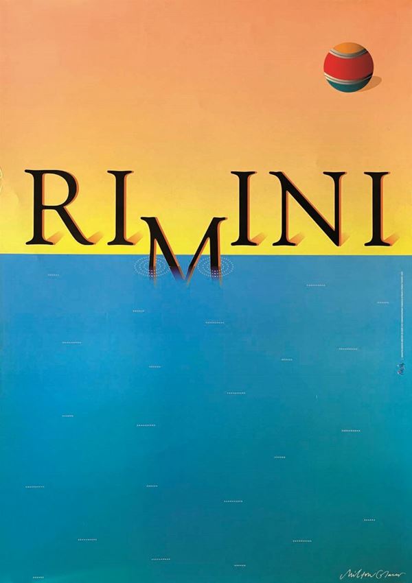 Milton Glaser (1929-2020) RIMINI