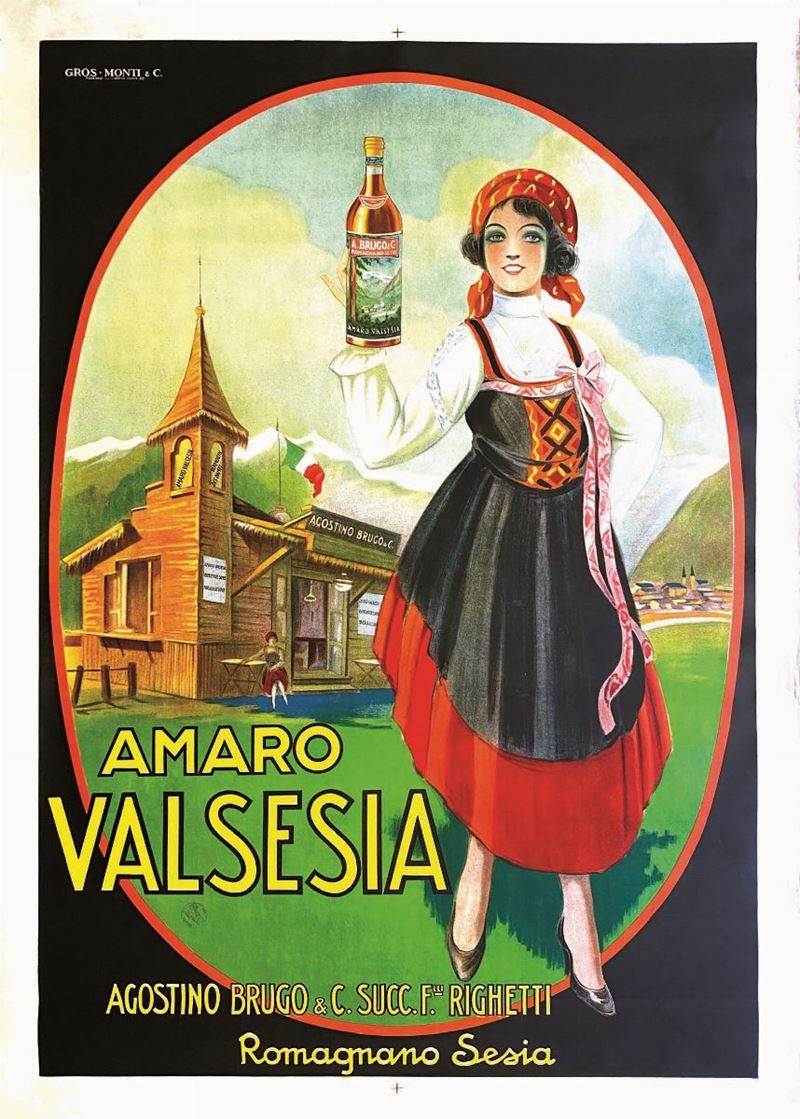 Anonimo AMARO VALSESIA  - Auction Posters | Cambi Time - I - Cambi Casa d'Aste