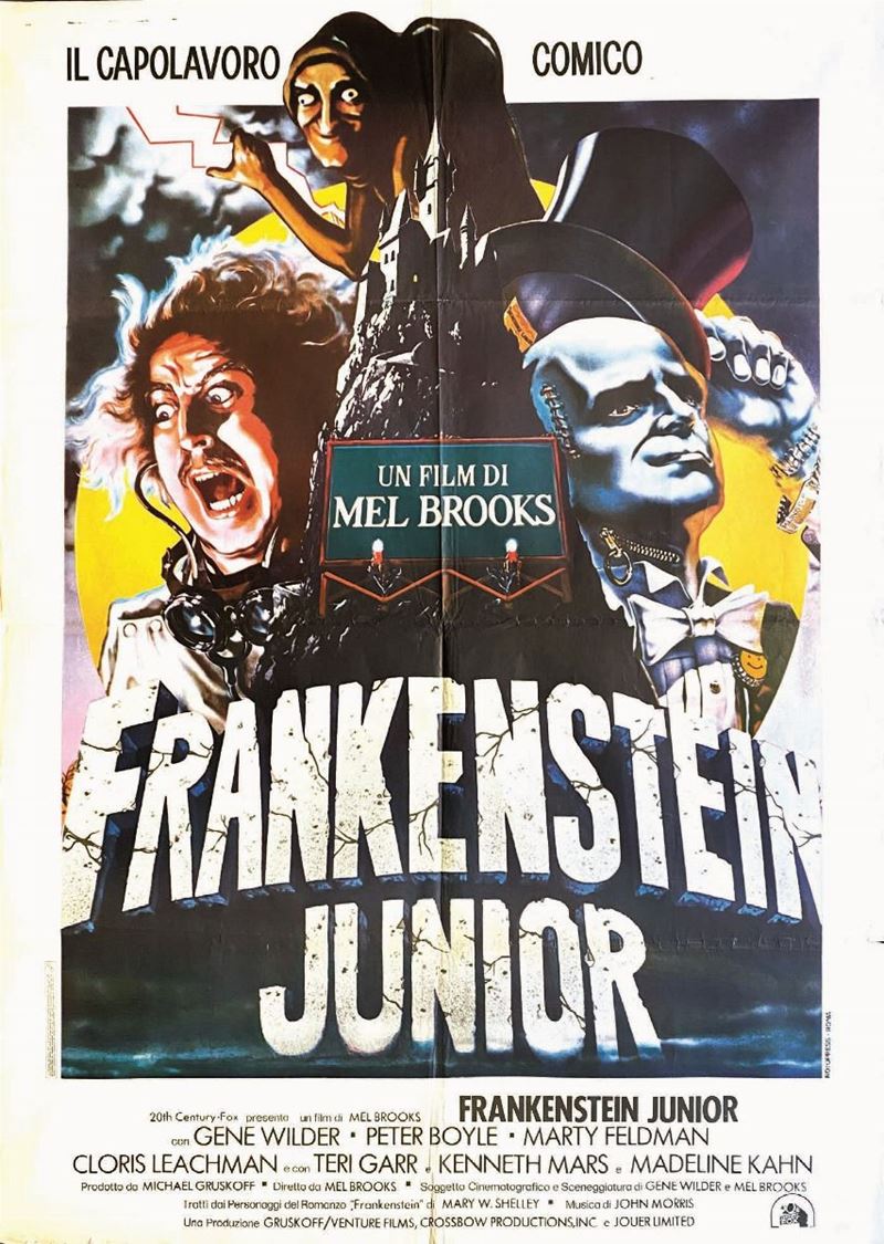 Anonimo FRANKENSTEIN JUNIOR  - Auction Posters | Cambi Time - I - Cambi Casa d'Aste