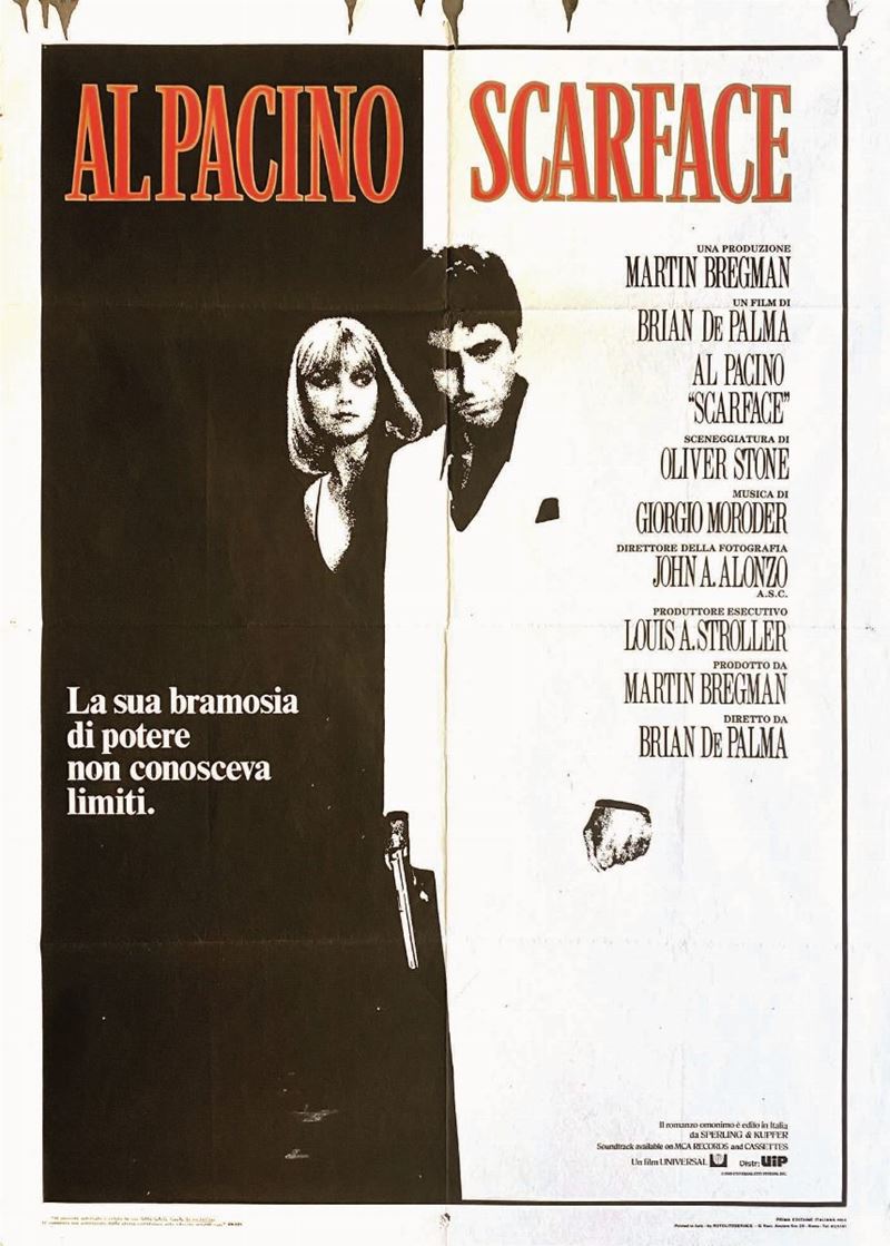 Anonimo SCARFACE  - Auction Posters | Cambi Time - I - Cambi Casa d'Aste